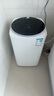 美的（Midea）嬰兒洗衣機(jī)全自動(dòng) 3kg小型迷你波輪兒童內(nèi)衣洗衣機(jī)健康除螨洗15分鐘快洗二級(jí)能效以舊換新 MB30VH36E 曬單實(shí)拍圖