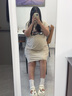 樸西洞洞鞋2025新款女夏季平底軟底厚底沙灘防滑防臭外穿涼拖鞋男 珍珠白+卡皮巴拉 37-38 曬單實拍圖