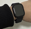Apple/蘋果 Watch Series 10 智能手表GPS款46毫米亮黑色鋁金屬表殼黑色運動型表帶M/L MX273CH/B 曬單實拍圖