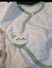 貝瑞加（Babyprints）嬰兒半背衣2件裝長袖純棉寶寶上衣護肚和尚服家居內(nèi)衣 小熊貓咪52 曬單實拍圖
