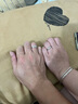 MZMZ心電圖鉑金對(duì)戒PT950白金戒指活口求婚戒七夕情人節(jié)禮物送女友 PT950鉑金對(duì)戒【活口一對(duì)】 曬單實(shí)拍圖
