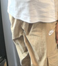 耐克（NIKE）春夏男子機(jī)能風(fēng)刺繡卡其寬松工裝褲時尚百搭收口休閑運(yùn)動長褲 HJ1991-297 L 曬單實(shí)拍圖