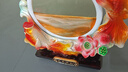 創(chuàng)意玄關(guān)年年有余辦公室錦鯉魚招財(cái)擺件酒柜電視柜酒柜喜慶裝飾品 年年有余流沙擺件-橙色 曬單實(shí)拍圖