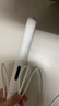 奧克斯（AUX）卷發(fā)棒直發(fā)夾板兩用卷發(fā)神器負(fù)離子電夾板大卷燙發(fā)夾劉海小型熨板男士短發(fā)美發(fā)HS-705白色 曬單實(shí)拍圖