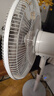 美的（Midea）【颶風(fēng)節(jié)能】七葉柔風(fēng)立式電風(fēng)扇/家用輕音落地扇/臺(tái)式小型風(fēng)扇/大風(fēng)力遙控定時(shí)搖頭風(fēng)扇 SAH35BSJ 曬單實(shí)拍圖