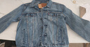 Levi's【商場同款】李維斯男士美式休閑翻領寬松牛仔夾克72334 深藍色 XL 曬單實拍圖