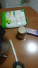潔比世吸盤牙刷置物架免打孔漱口杯牙杯壁掛式浴室衛(wèi)生間置物牙刷架4杯 曬單實(shí)拍圖