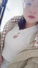 FSHE針織打底衫女秋冬內(nèi)搭新中式立領(lǐng)珍珠盤扣泡泡袖洋氣毛衣復(fù)古上衣 白色 M 建議95-105斤 曬單實(shí)拍圖