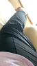 自由系冰絲運(yùn)動(dòng)褲女夏季薄款2025新款束腳高個(gè)子防曬衛(wèi)褲夏天休閑速干褲 曬單實(shí)拍圖