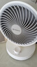 艾美特（AIRMATE）空氣循環(huán)扇家用節(jié)能小型落地電風(fēng)扇四季循環(huán)對流換氣桌面小風(fēng)扇大風(fēng)量宿舍臺式搖頭輕音電扇 X28 曬單實拍圖