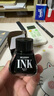 白金（PLATINUM） INK-400墨水非碳素不堵筆染料型墨水30ml藍(lán)黑色紅色日常學(xué)生辦公用墨 黑色 曬單實(shí)拍圖