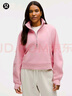 lululemon丨Scuba 女士超寬松款煙囪領(lǐng)衛(wèi)衣 LW3IJ6S 潮汐粉 XL /XXL 曬單實(shí)拍圖