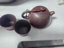 廣西欽州坭興陶茶壺原礦陶土純手工壺泡茶壺半月壺功夫茶具高檔壺 古銅色 曬單實拍圖