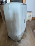新秀麗（Samsonite）歐洲進(jìn)口時(shí)尚純色卡扣拉桿箱男女旅行行李箱 KM0冰川藍(lán) 28英寸托運(yùn)箱 曬單實(shí)拍圖