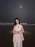 爾山集新中式國風(fēng)無袖連衣裙子女夏季2025新款小個子清冷感禪意套裝裙褲 新中式禪意風(fēng)套裝杏色 M （建議95-105斤） 曬單實拍圖