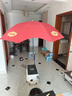 途酷新款釣魚(yú)傘折疊萬(wàn)向黑膠色膠涂層防雨防曬遮陽(yáng)傘 新款6S2.2米鋁合金紅色(灰膠涂層) 曬單實(shí)拍圖