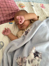 俞兆林A類(lèi)乳膠涼席冰絲席1.5x2米三件套夏季兒童空調軟席可機洗水洗席子 動(dòng)物派對【A類(lèi)母嬰級面料】 三件套 150cm*200cm 涼席+枕套一對 曬單實(shí)拍圖