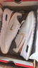 耐克（NIKE）AIR MAX NUAXIS女子運動鞋秋季氣墊鞋透氣輕便緩震HF1233 110白/紅古銅/砂色/黑 37.5 曬單實拍圖