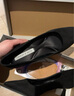 CHARLES&KEITH簡(jiǎn)約通勤尖頭高跟鞋單鞋婚鞋女鞋子女生日女神節禮物CK1-60361352 Black Textured黑色紋理 34 曬單實(shí)拍圖