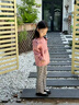 moonkids女童褲子春秋款喇叭褲秋裝2025新款兒童微喇褲洋氣秋季薄款打底褲 18352灰色蝴蝶結(jié)喇叭褲 160 cm 曬單實(shí)拍圖