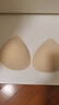天蠶乳膠胸墊插片替換薄款小胸平胸專用文胸內(nèi)衣美背泳衣主播聚攏假胸 膚色分體水滴杯超薄0.5cm M 曬單實(shí)拍圖