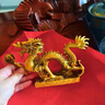 子木雅居純銅祥龍擺件龍騰四海五爪金龍聚招財(cái)鎮(zhèn)宅客廳玄關(guān)辦公室風(fēng)水?dāng)[件 漢龍【長(zhǎng)約13cm】 曬單實(shí)拍圖