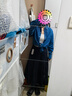 Levi's李維斯冰酷系列25年春夏新款女士美式刺繡商務(wù)休閑牛仔襯衫 藍(lán)色 003YP-0002 L 曬單實(shí)拍圖