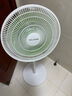 美菱（MeiLing）電風扇/落地扇家用立式搖頭交流定頻電扇辦公/臥室節(jié)能省電/多葉落地式大風量風扇MPF-DT027 曬單實拍圖