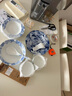 陶溪川景德鎮(zhèn)高溫健康瓷無(wú)鉛餐具套裝飯碗面碗盤子釉中彩家用喬遷禮物 深林物語(yǔ)6人食餐具套裝 30頭 曬單實(shí)拍圖