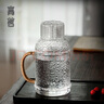 高茗（gaoming）復(fù)古玻璃冷水壺耐高溫家用涼水壺杯子套裝高顏值家用水壺扎壺 2000ml 古稀涼水壺 曬單實拍圖