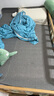 水星家紡高溫碳化頭層竹青竹席子涼席宿舍單人單席120*195【可折疊】 曬單實(shí)拍圖