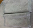 富安娜A類抗菌涼席可機(jī)洗冰絲席夏季涼感席子可折疊軟席三件套1.8米x2米 曬單實(shí)拍圖