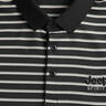 JEEP SPIRITpolo衫短袖男2025夏季新款高端刺繡半袖男士上衣商務(wù)條紋有領(lǐng)t恤 黑色 XL 曬單實(shí)拍圖