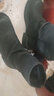 達(dá)芙妮堆堆短靴女新款加絨厚底馬丁靴女款棕色靴子秋冬褲管靴 黑色單里 37 曬單實拍圖