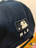 MLB韓國(guó)棒球帽2025新款LA帽子的鴨舌帽NY軟頂夏小標(biāo)CP66的 藏青大標(biāo)NY 曬單實(shí)拍圖