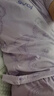 睡衣女夏季2025年新款帶胸墊短袖短褲薄款可外穿家居服套裝jdc 紫色布朗熊【胸墊雙短】 XL 120-140斤 曬單實拍圖