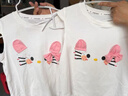 凱蒂貓（hellokitty）女童卡通夏裝套裝2025夏季新款兒童凱蒂貓無(wú)袖上衣八角格子裙潮 上衣+裙子 160 cm 曬單實(shí)拍圖