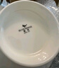 真骨瓷墨染天香碗盤餐具 典雅素白骨瓷 10頭 曬單實拍圖