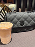 Tory Burch 湯麗柏琦【線上專享】 WILLA 小號(hào)啞光肩背包TB 149682 黑色 001 OS 曬單實(shí)拍圖