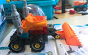 費(fèi)樂(lè)（FEELO）兒童積木拼裝玩具大顆粒機(jī)械齒輪工程車3-6歲5歲男孩科教編程組裝 小小科學(xué)機(jī)械二階+60造型 曬單實(shí)拍圖