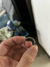 BOEAY莫桑鉆石純銀戒指女款求婚鉆戒結(jié)婚戒指情侶對(duì)戒一對(duì)可調(diào)節(jié)鐘久久 【鉆戒禮盒】星辰女戒1克拉+男戒/免費(fèi)刻字 曬單實(shí)拍圖