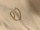 周生生魚(yú)骨黃金手鏈 足金素圈蛇骨鏈 送媽媽送女友 90193B計(jì)價(jià) 18厘米 - 6.6克(含工費(fèi)240元) 曬單實(shí)拍圖
