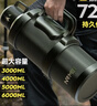 恩爾美（nRMEi）保溫壺杯大容量戶(hù)外旅行壺車(chē)載316L不銹鋼家用茶水分離暖熱水壺瓶 綠色 6.1L 【316L內膽+全鋼內塞】 曬單實(shí)拍圖