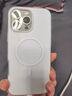 雙鉑簡(jiǎn)約磨砂膚感液態(tài)果凍適用iPhone16Promax手機殼小眾磁吸蘋(píng)果15Pro全包硅膠14/13防摔保護套男女款 液態(tài)果凍【白色-磁吸款】二合一防摔防滑 IPhone16Pro 曬單實(shí)拍圖