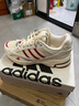 adidas「尋光者」SPIRITAIN 2.0厚底網(wǎng)面老爹鞋阿迪達斯輕運動   奶油白/淺猩紅/金屬銀   42 曬單實拍圖