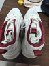 愛(ài)尊仕男鞋2026新款夏季網(wǎng)面透氣內增高運動(dòng)鞋青少年休閑老爹潮鞋防滑 米紅 42 (260mm) 曬單實(shí)拍圖