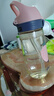 QWE吸管杯500ml波爾多粉PPSU刻度杯糖耐奶瓶孕婦產(chǎn)婦待產(chǎn)包母嬰上學(xué) 曬單實(shí)拍圖