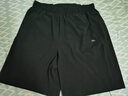 蕉下（beneunder）短褲男運動(dòng)褲子男夏季透氣速干五分褲休閑褲HI908漫暮黑XL 曬單實(shí)拍圖