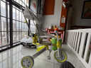 酷騎（COOGHI）兒童三輪車(chē)八合一手推車(chē)腳踏車(chē)嬰幼兒平衡車(chē)1-5歲輕便可折疊 【新品】 酷騎綠 一車(chē)八用 曬單實(shí)拍圖