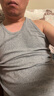 有棵樹(shù)男士背心純棉修身打底跨欄全棉汗衫運(yùn)動(dòng)健身吸汗修身吊帶背心 曬單實(shí)拍圖